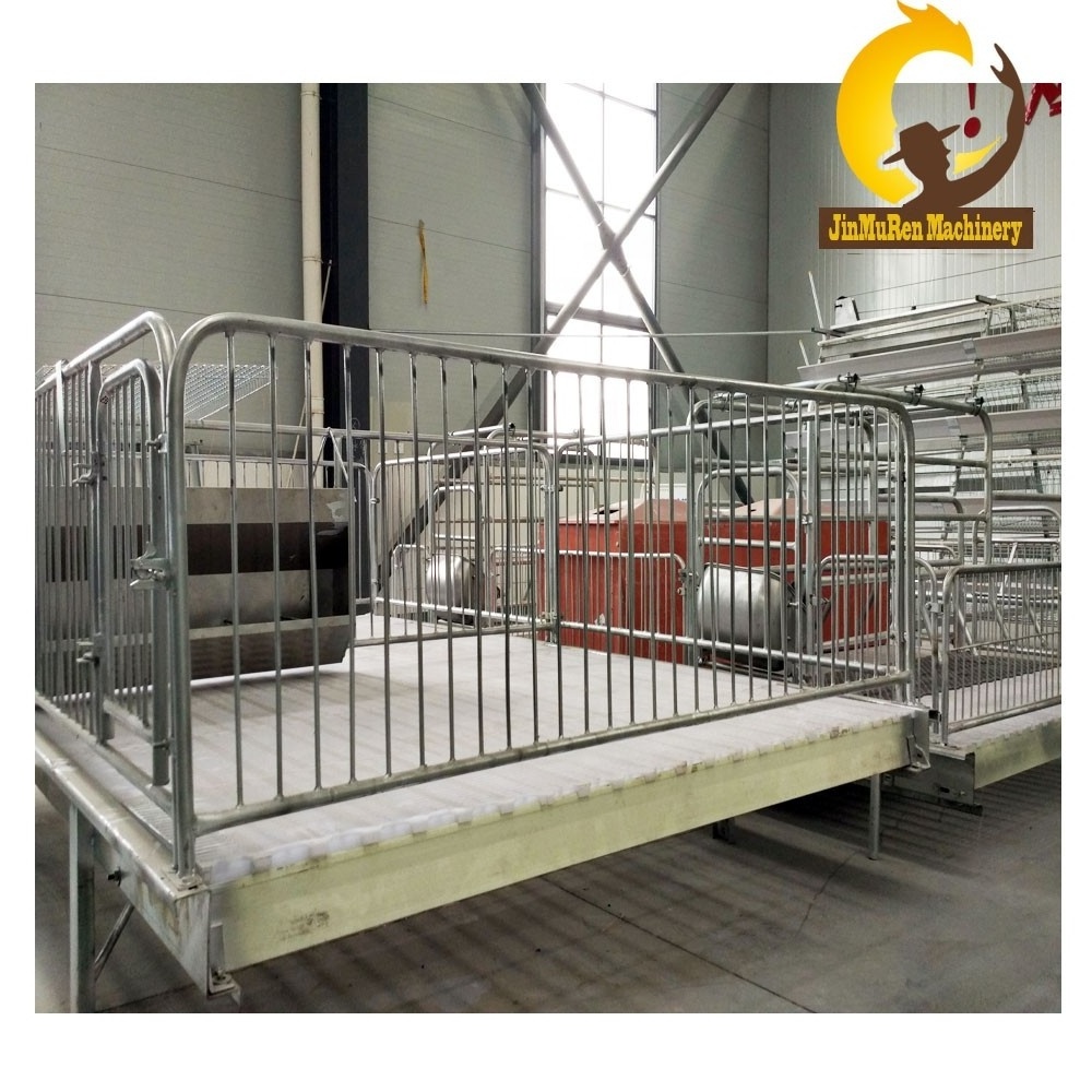 Pig Farming Equipment hot galvanized farrowing crate pig equipment