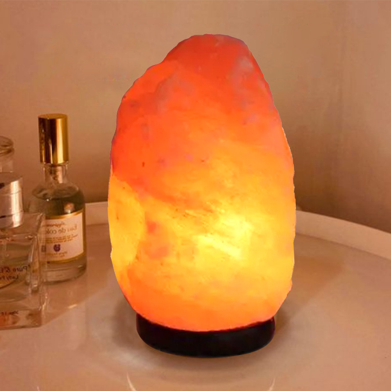 Arts and Crafts Salt Lamp Natural Feng Shui New Trend Wall Himalayan Pink Rock Salt Lamp Carved Shape Uk Organic Material Chico