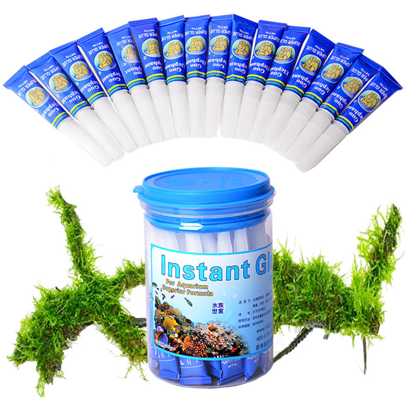 Moss Coral Non-Toxic 5G Water Grass Glue Aquarium Plants Aquarium Clear Glue