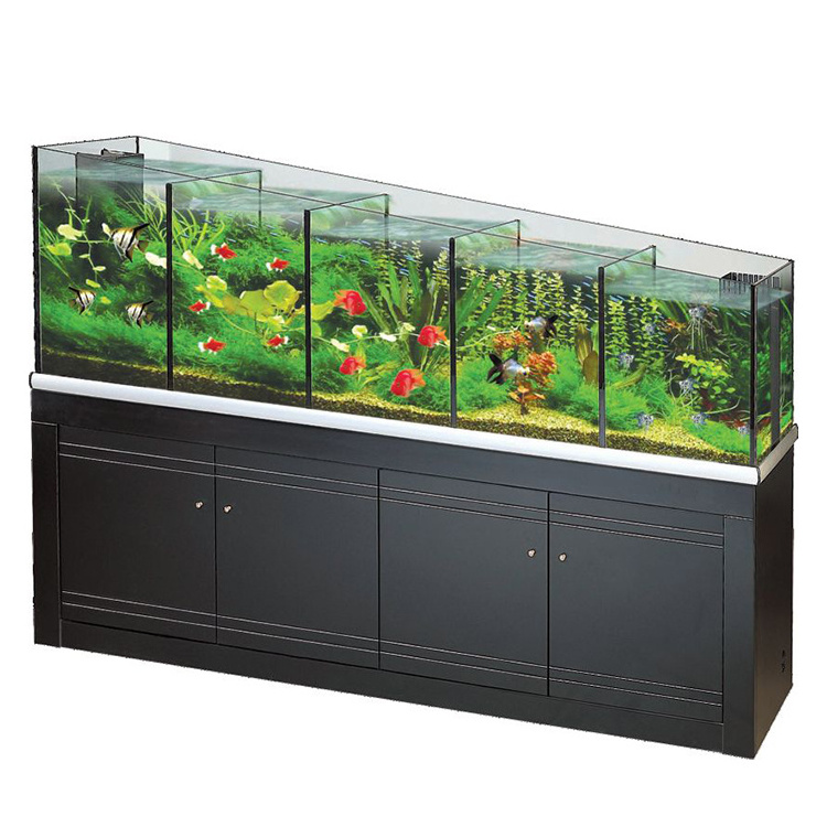 Customised Fish Tank Stand Multiple Layer Three Layers Large Rimless Fish Tank Aquarium