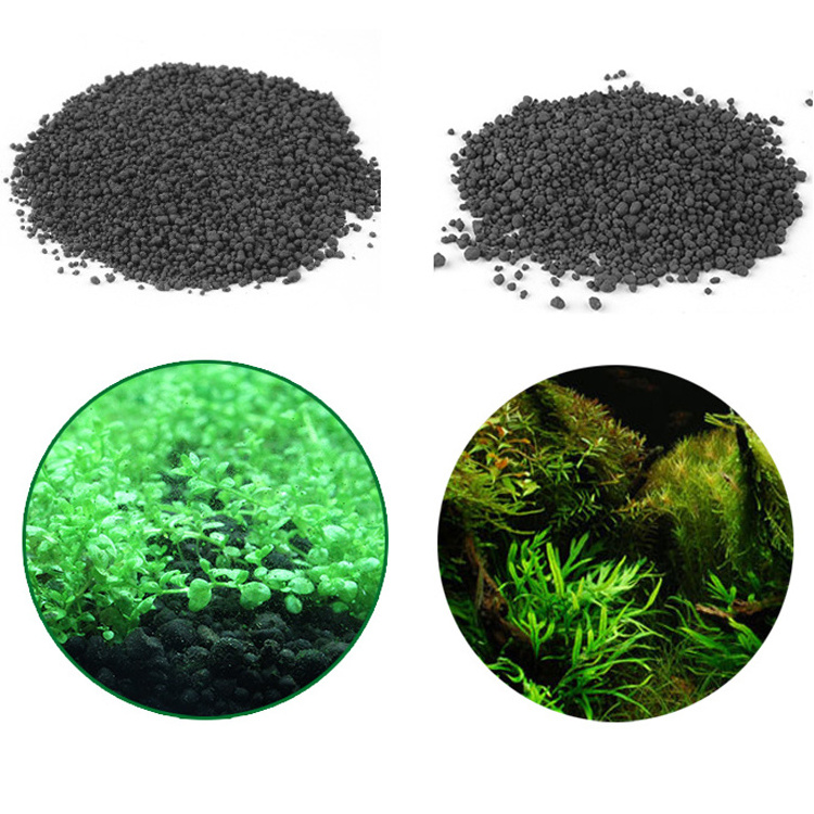 Hot Sale Live Aquarium Plants Black Organic Aquarium Soil