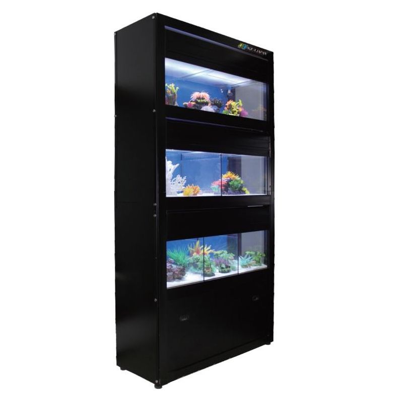 Customised Fish Tank Stand Multiple Layer Three Layers Large Rimless Fish Tank Aquarium