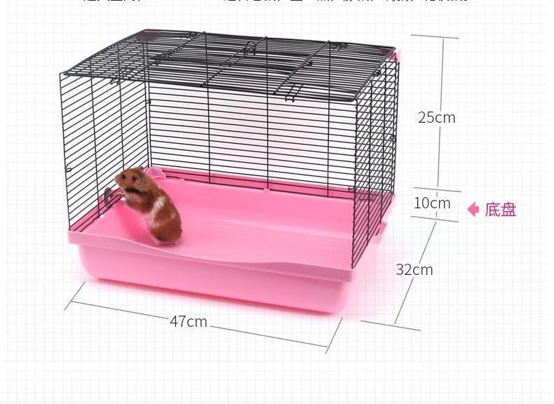 Wholesale Cheapest Custom Best 2 3 Level Foldable Wire Pink Plastic Big Syrian Hamster Cage