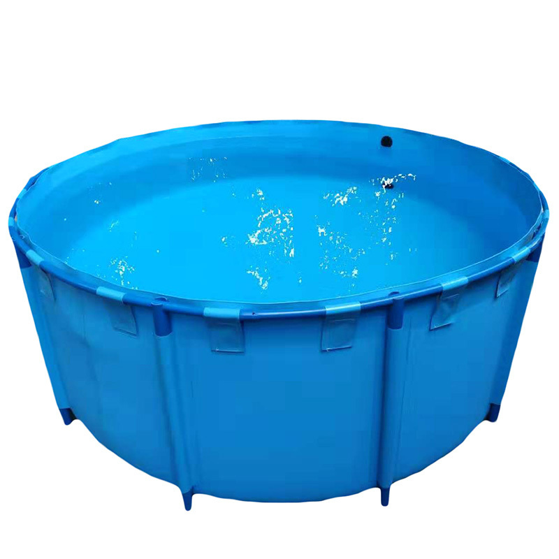 Tarpaulin Circular Fish Tanks Biofloc Fish Farming Tank Round Pond Tarpaulin