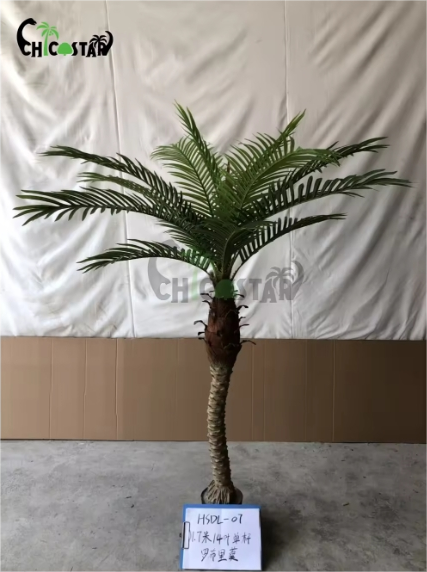 Large Palm Leaves Large Fake Green Leaf Decoration Artificial Plant Artificial Big Trees