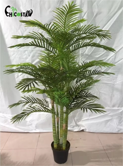 Large Palm Leaves Large Fake Green Leaf Decoration Artificial Plant Artificial Big Trees