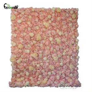 Flower Wall Cloth Background 3D 5D Fabric Flower Wall