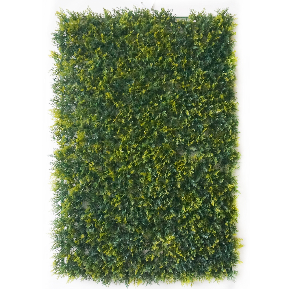 China wholesale artificial green grass wall design follage wall decoration