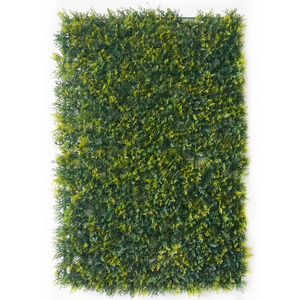 China wholesale artificial green grass wall design follage wall decoration