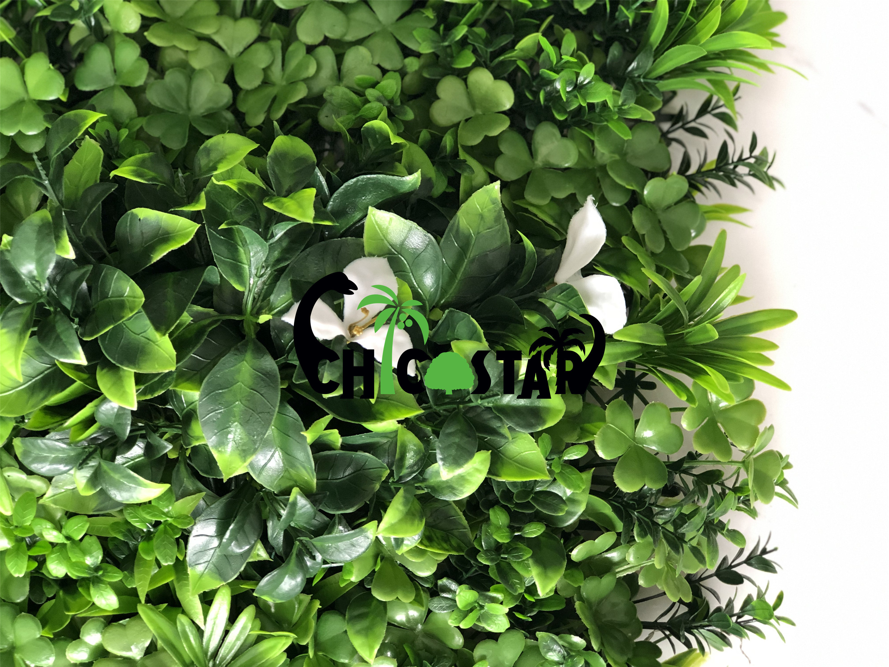 vertical garden outdoor plant green wall foliage decoration backdrop panel green artificial grass wall grass