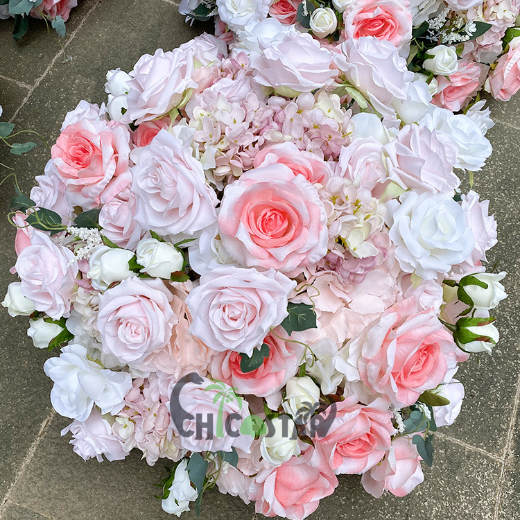 Wedding Flower Ball Arrangement Wedding Centerpiece Artificial Pink Flower Balls