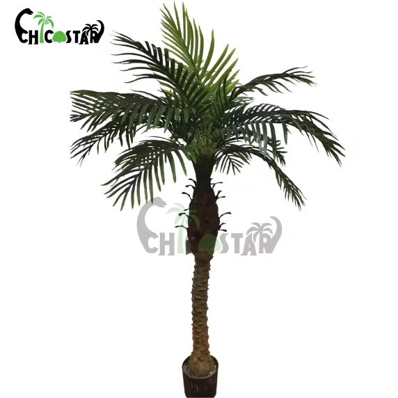 Large Palm Leaves Large Fake Green Leaf Decoration Artificial Plant Artificial Big Trees