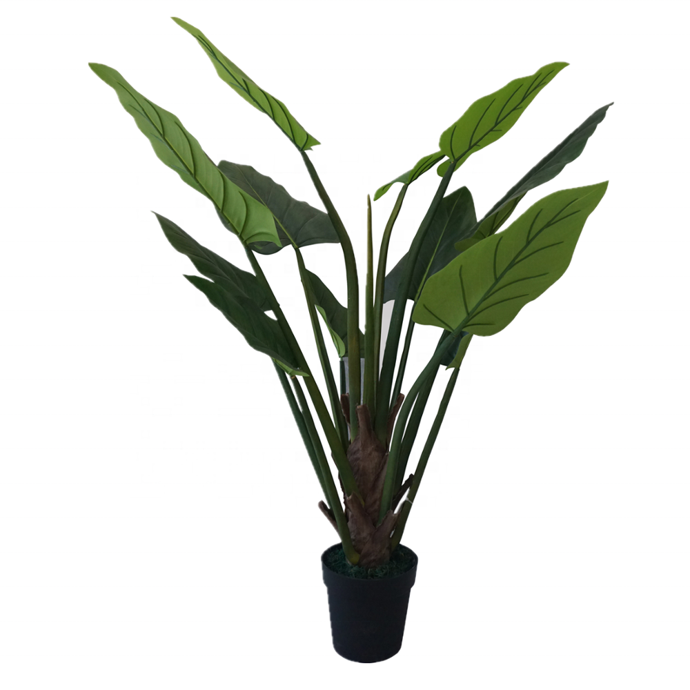 210cm home garden decoration plastic plant banana leaf tree small bonsai artificial traveler banana tree