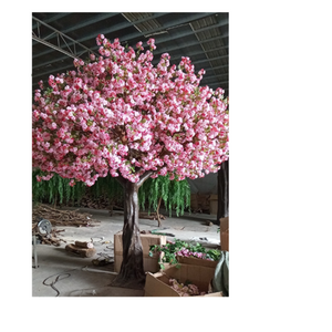 High density of artificial cherry blossom tree/ sakura flower tree  for wedding events decoration