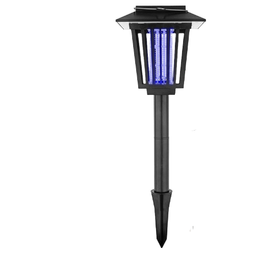 Insect-trap light solar rechargeable bug zapper fly killer 360 degree mosquito killer lamp