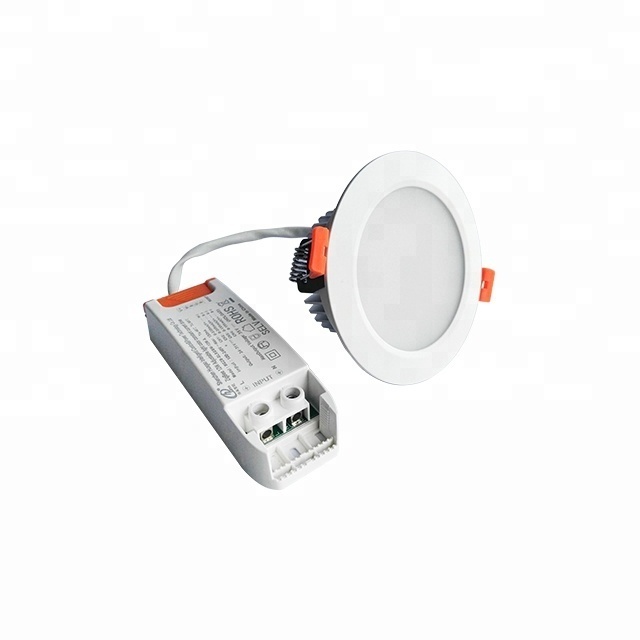 ZigBee 3.0 Smart RGBW Recessed Down light 6W Mutil-Color RGB Dimmable LED Smart Zigbee Downlight supporting Alexa Speaker