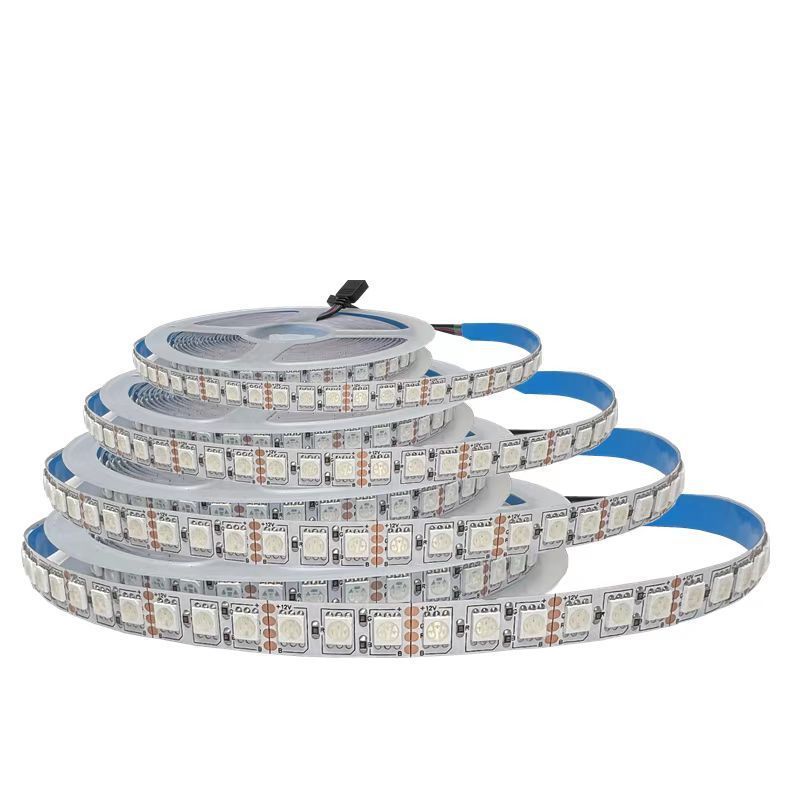 5050 SMD 30led 60led 120leds/m RGB Flexible Led Strip Lights for Car House Supermarket Hotel Party Decoration