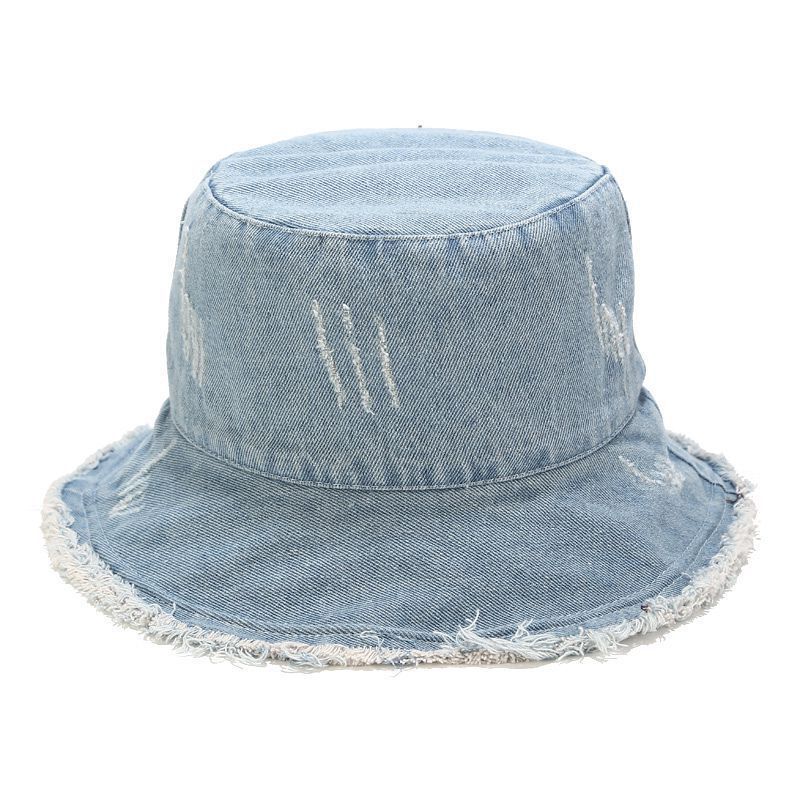 New Denim Fisherman's Hat Bucket Hat Unisex Fashion Bob Caps Hip Hop Gorros Men Women Panama Warm Windproof Bucket Hat Outdoor