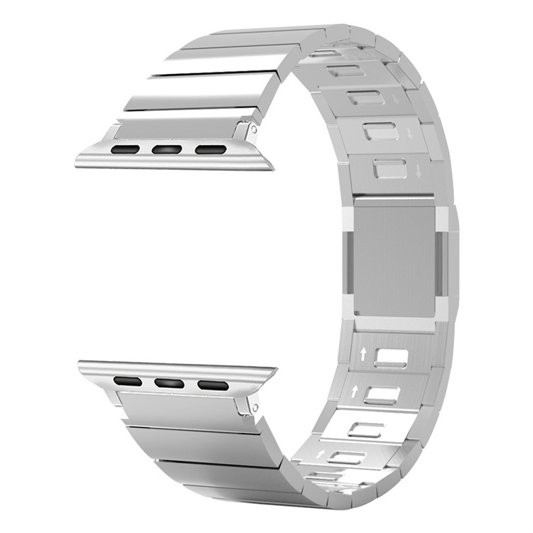 Luxury Stainless Steel Titanium 316L Metal Band Strap For iwatch Ultra Smart Watch Titanium Magnetic Buckle Band