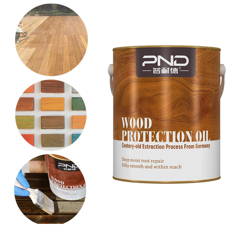 Factory direct sale wood protection transparent anticorrosive outdoor wood wax oil