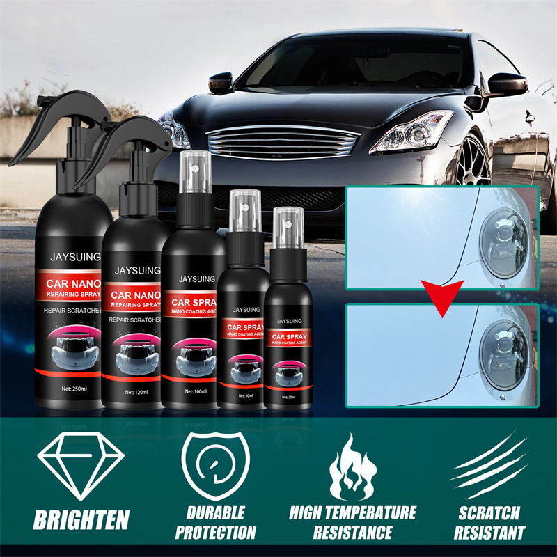 Jaysuing 30ml dust guano sewage removing car scratch repair nano spray durable protection brightening anti scratch for body car