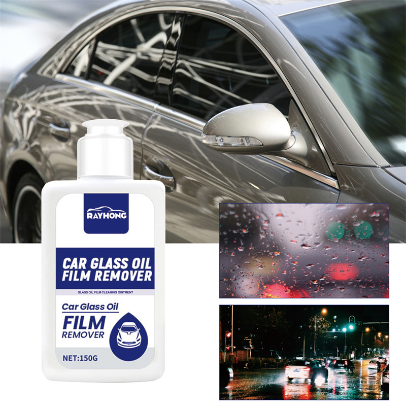 Rayhong car glass oil film remover fine scratches improving car windscreen cleaner stains removing best car cleaner liquid