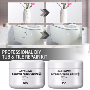 Jaysuing 30g ceramic repair paste crack hole repairing scratch mark fixing chip dent mending tube tile toilet marble repair kit