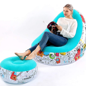 New Lazy Inflables Outdoor Air Pump Lounge Sofa Bed Inflatable Chair Set Couch Sofa Adult Relax Seat  For Adult