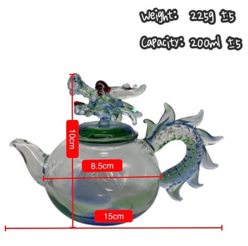 Multi-function Kettle Luxury Set Borosilicate Teapot Glass