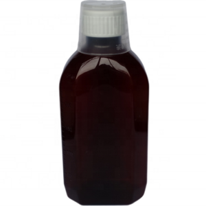 Pharmaceutical Plastic Bottle Manufacturers 250ml Amber Oval Pet Bottles For Cough Syrup