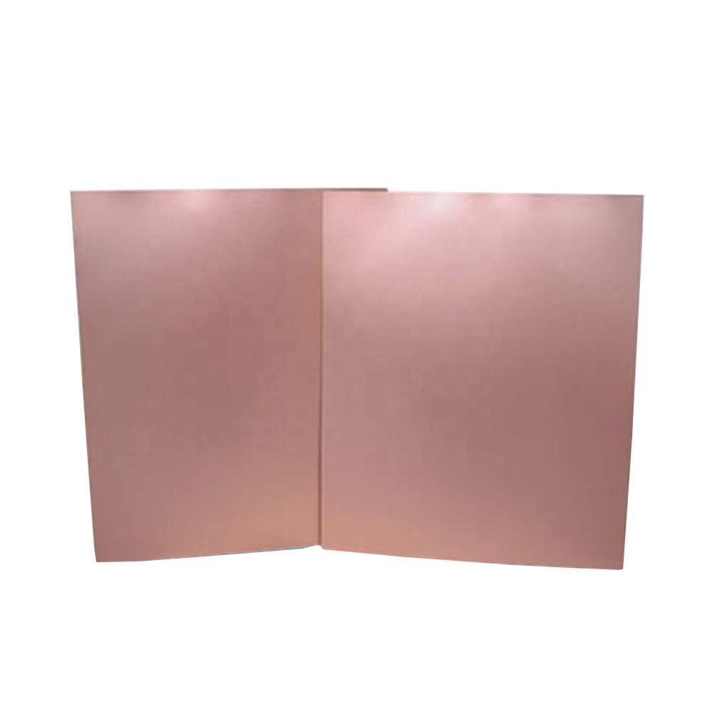 factory fr4 copper CLAD laminated sheet pcb blank board