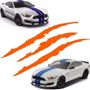 Maglory Auto Sticker Reflective Monster Claw Scratch Stripe Marks Headlight Decal Car Stickers Claw Marks Decal Waterproof