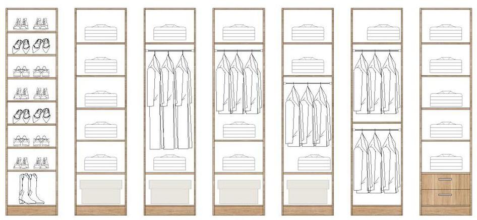 Walk In Luxury Modern Armoire Wooden Panel Furniture Design Bedroom Cabinet Organizer Custom White Wardrobe Closet