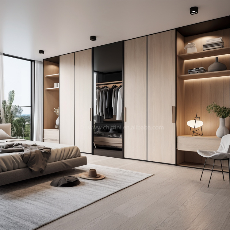 Modern 3-Door Wardrobe Spacious and Stylish Closet Storage Solution Premium Quality Organize Your Wardrobe with Elegance