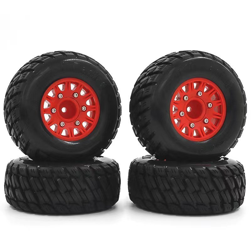 RC Car Wheel 1/10 Short Course Truck  110mm tires  12mm 14mm 17mm hex