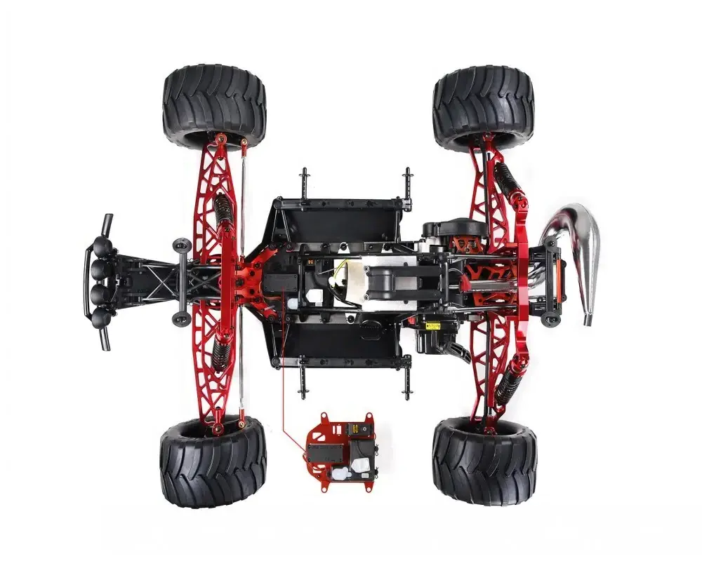 RC BAJA 5T ROFUN BAHA 5T-MAX 1/5 Sales 45cc 2 Stroke 4 Bolt Gasoline Engines  Rc Car