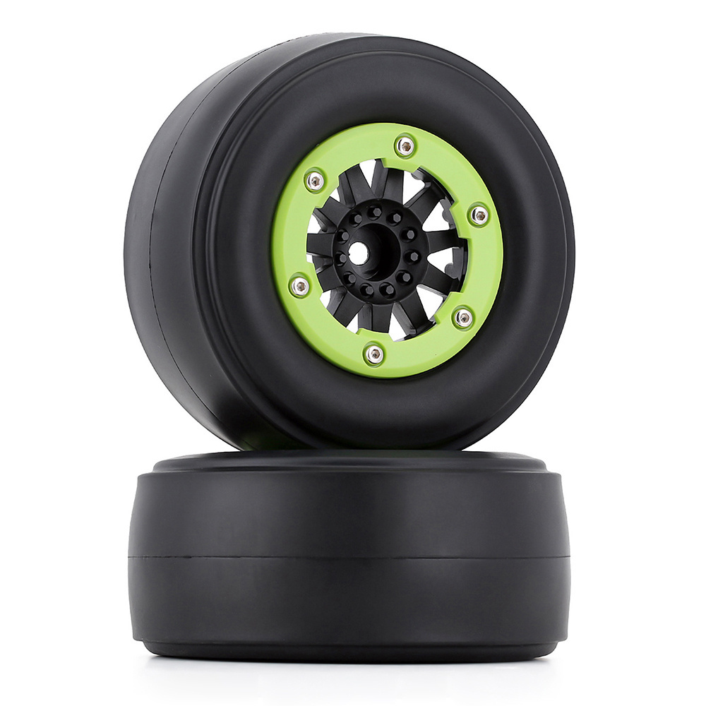 100mm Wheels  with Drag Racing Tires for Slash   DR10  RC Short-course Truck