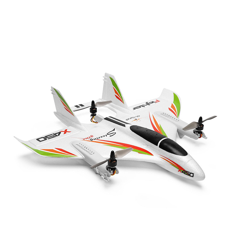 WLtoys XK X450 RC Airplane 2.4G 6CH 3D/6G Brushless   R/C Glider Fixed Wing RC Aircraft   Toy