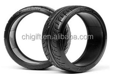 RC Racing Drift Tires 26mm Hard Tyre for 1:10 On-Road Drifting Car