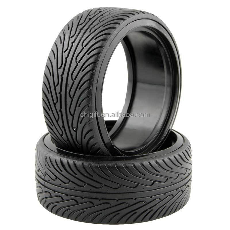 RC Racing Drift Tires 26mm Hard Tyre for 1:10 On-Road Drifting Car