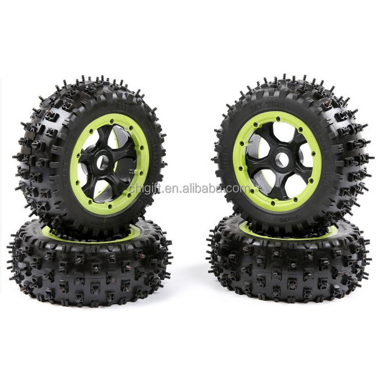 Nail Tyres and Wheels for 1/5 5ive-T LT RC TRUCK 87108