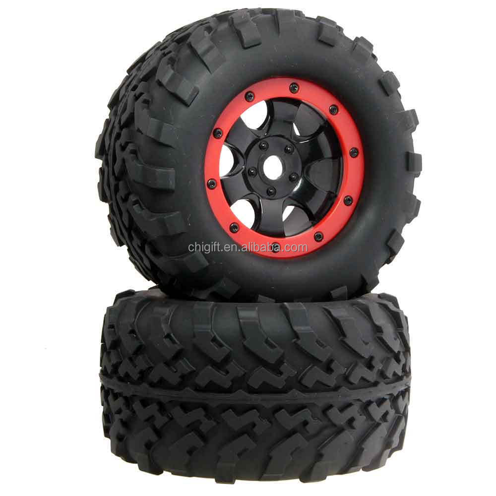 RC Car wheel and tires 60mm Off-Road Truck wheel & tire set for 1/8