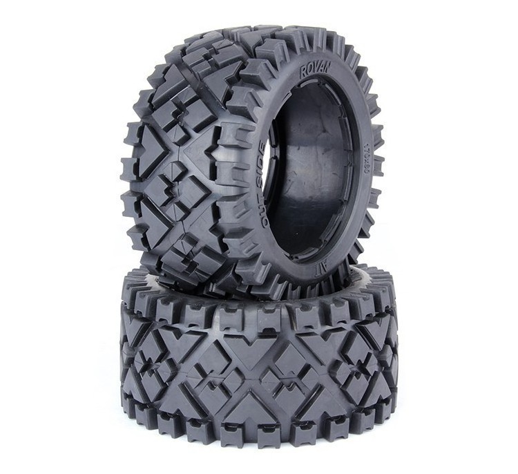 1/5 Baja 5B All Terrain Tyres  2pcs  Rear For HPI KM RV RC BAJA 5B SS 95116