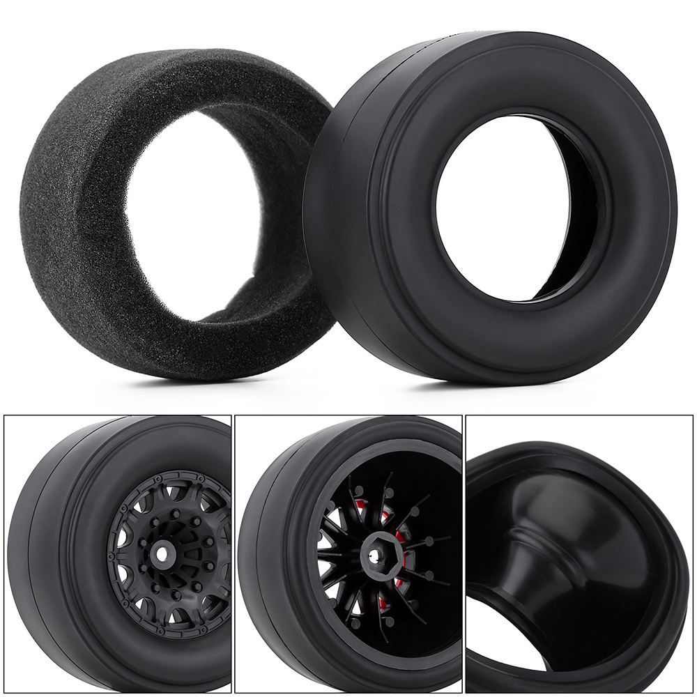 1/10 Scale Slash 2WD  DR10 Short-course Truck RC Drag Racing Tires