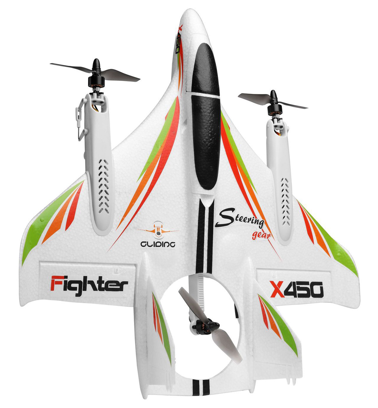 WLtoys XK X450 RC Airplane 2.4G 6CH 3D/6G Brushless   R/C Glider Fixed Wing RC Aircraft   Toy