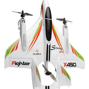 WLtoys XK X450 RC Airplane 2.4G 6CH 3D/6G Brushless   R/C Glider Fixed Wing RC Aircraft   Toy