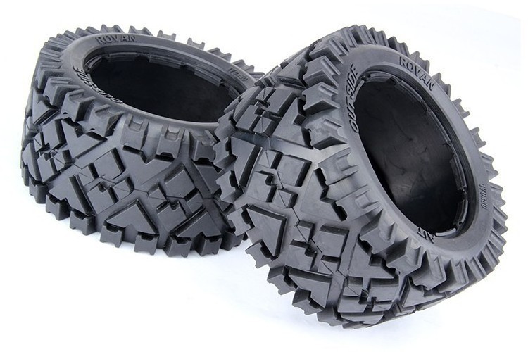 1/5 Baja 5B All Terrain Tyres  2pcs  Rear For HPI KM RV RC BAJA 5B SS 95116