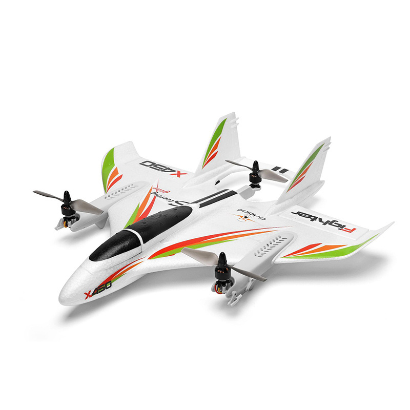 WLtoys XK X450 RC Airplane 2.4G 6CH 3D/6G Brushless   R/C Glider Fixed Wing RC Aircraft   Toy