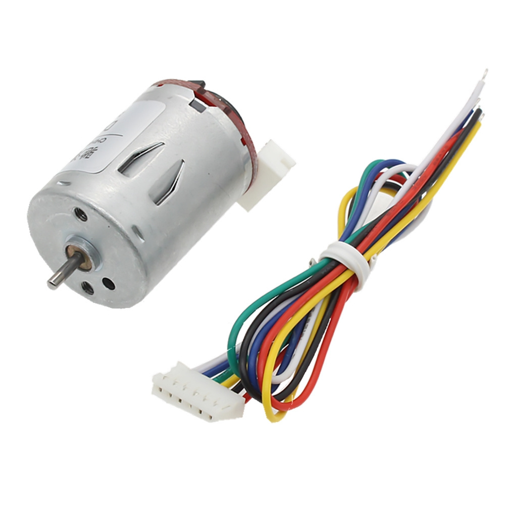 small size dc gear encoder motor 370 dc gear box with encoder dc reducer motor 6v 12V 24V for  toy robot