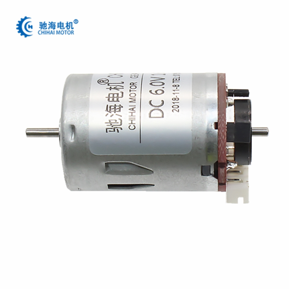 small size dc gear encoder motor 370 dc gear box with encoder dc reducer motor 6v 12V 24V for  toy robot